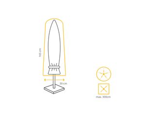 Winza parasol beschermhoes L165 B30