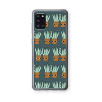 Sansevieria: Samsung Galaxy A31 Transparant Hoesje Sansevieria: Samsung Galaxy A31 Transparant Hoesje