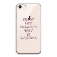 Christian Grey: iPhone 8 Transparant Hoesje