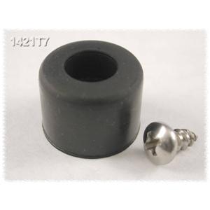 Hammond Electronics 1421T7 Apparaatvoet Zelfklevend, Rond Zwart (Ø x h) 19 mm x 12.7 mm 24 stuk(s)