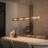 LifestyleFurn Hanglamp 'Manda' Artic Black, 4-lamps