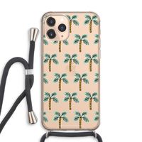 Paradise: iPhone 11 Pro Max Transparant Hoesje met koord