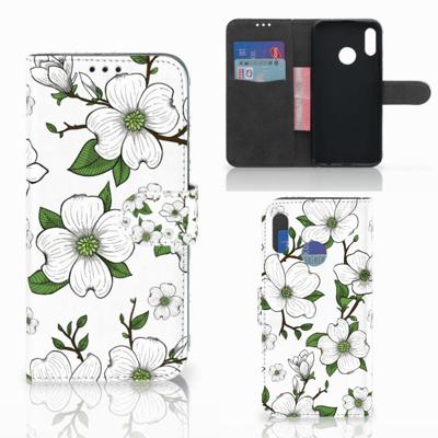 Honor 10 Lite Hoesje Dogwood Flowers Honor 10 Lite Hoesje Dogwood Flowers