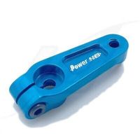 Aluminium servo hevel enkel, 20mm, Futaba (25T) - Blauw - thumbnail