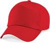 Beechfield CB10 Original 5 Panel Cap - Classic Red - One Size