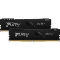 Kingston Technology FURY 32GB 3200MT/s DDR4 CL16 DIMM (Kit van 2) 1Gx8 Beast Black - thumbnail