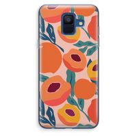 Perzik: Samsung Galaxy A6 (2018) Transparant Hoesje