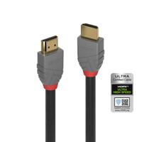 LINDY 36953 HDMI-kabel Aansluitkabel HDMI-A-stekker, HDMI-A-stekker 2.00 m Zwart 8K UHD - thumbnail