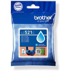 Brother LC521C inktcartridge 1 stuk(s) Origineel Cyaan