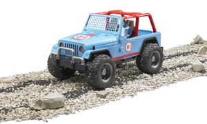 bruder Jeep cross country racer met bestuurder modelvoertuig 02541