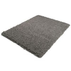 Floki - Hoogpolig Vloerkleed - Antraciet - 200 x 290 cm