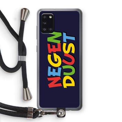 90's One: Samsung Galaxy A31 Transparant Hoesje met koord