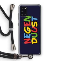 90's One: Samsung Galaxy A31 Transparant Hoesje met koord
