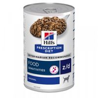 Hill's Prescription Diet Z/D Food Sensitivities nat hondenvoer blik 2 trays (24 x 370 g)