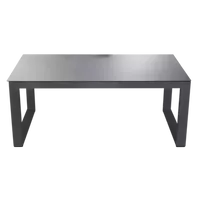 Loungetafel Buiten Tuin Pina Colada Ceramic Negro 130x75cm Lesli Living