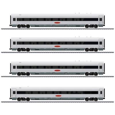 Piko H0 28350 H0 4-delige set personenrijtuigen Metropolitan Express Train (met) van de DB AG