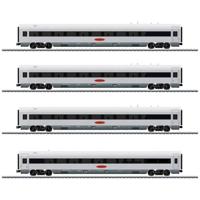 Piko H0 28350 H0 4-delige set personenrijtuigen Metropolitan Express Train (met) van de DB AG