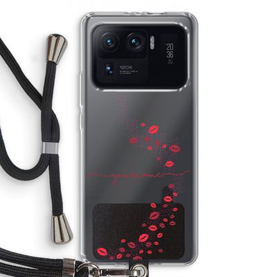 Kusjes: Xiaomi Mi 11 Ultra Transparant Hoesje met koord