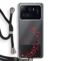 Kusjes: Xiaomi Mi 11 Ultra Transparant Hoesje met koord