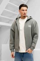 Equalité Societe 2.0 Oversized Full Zip Hoodie Heren Grijs - Maat XS - Kleur: Grijs | Soccerfanshop