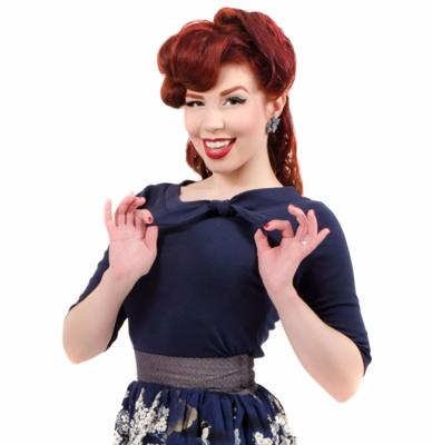 Lily Top Navy-XXXL | 25% korting Lily Top Navy-XXXL | 25% korting