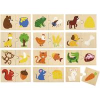 VIGA legpuzzel, 12 onderdelen/ 1 set VIGA legpuzzel, 12 onderdelen/ 1 set