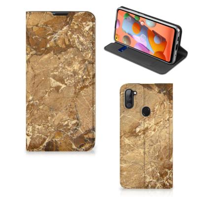 Samsung Galaxy M11 | A11 | Standcase | Marmer Creme