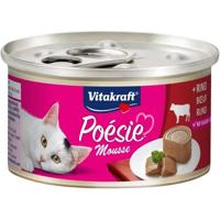 VITAKRAFT Poésie Mousse Beef - nat kattenvoer - 85g