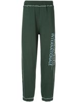 Palace pantalon de jogging à logo brodé - Vert