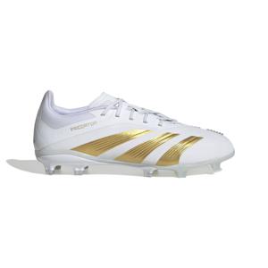 adidas Predator Elite Gras Voetbalschoenen (FG) Kids Wit Goud