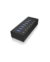 ICY BOX IB-AC618 USB 3.2 Gen 1 (3.1 Gen 1) Type-B 5000 Mbit/s Zwart - thumbnail