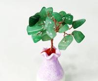 Groene Fluoriet edelsteen boompje - Overige Edelsteensoorten - Spiritueelboek.nl