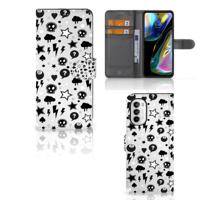 Telefoonhoesje met Naam Motorola Moto G52 | Moto G82 Silver Punk Telefoonhoesje met Naam Motorola Moto G52 | Moto G82 Silver Punk