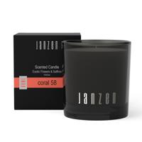 Janzen Coral 58 Scented Candle Exotic Flowers & Saffron 210gr