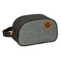 Reistasje BlackFit8 Old school Zwart Grijs Recyclebaar 26 x 15 x 12 cm