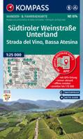 Wandelkaart 074 Südtiroler Weinstraße - Unterland | Kompass