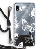 Tiny Bugs: Samsung Galaxy A10 Transparant Hoesje met koord