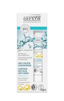 Lavera Basis Sensitiv oogcreme contour des yeux Q10 FR-DE (15 ml) - thumbnail