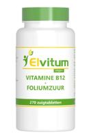 Elvitaal/elvitum Vitamine B12 1000mcg + foliumzuur Elvitaal/elvitum Vitamine B12 1000mcg + foliumzuur