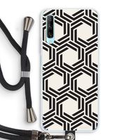 Geometrisch patroon: Huawei P Smart Pro Transparant Hoesje met koord