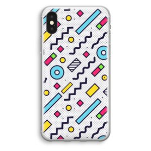 8-bit N°8: iPhone XS Transparant Hoesje