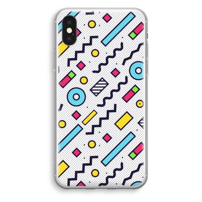 8-bit N°8: iPhone XS Transparant Hoesje