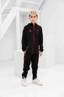 Liverpool Vis Tech Trainingspak Junior 2025/2026 - Maat 128 - Kleur: RoodZwart | Soccerfanshop