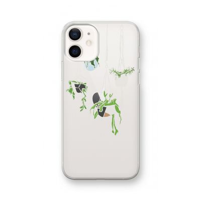 Hang In There: iPhone 12 Transparant Hoesje