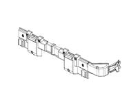 GIVI CAM-SIDE montagesysteem OBKE, Onderdelen motokoffers, Links Z8155SXMR GIVI CAM-SIDE montagesysteem OBKE, Onderdelen motokoffers, Links Z8155SXMR
