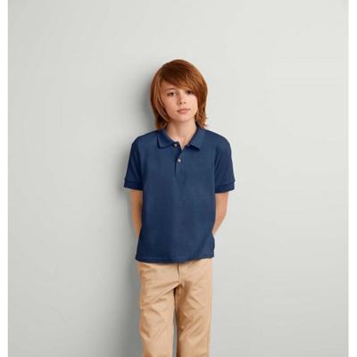 Gildan poloshirt - voor kinderen - navy blauw - jongens/meisjes - katoen/polyester