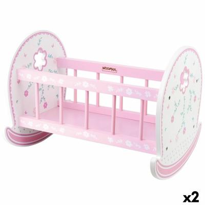 Poppenwieg Woomax 2 Stuks 47 x 35 x 35 cm