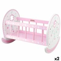 Poppenwieg Woomax 2 Stuks 47 x 35 x 35 cm Poppenwieg Woomax 2 Stuks 47 x 35 x 35 cm