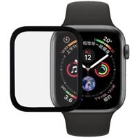 9H 3D volledig scherm getemperd glas Film voor Apple Watch serie 4 40mm (zwart)