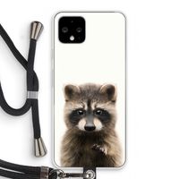 Rocco: Pixel 4 Transparant Hoesje met koord